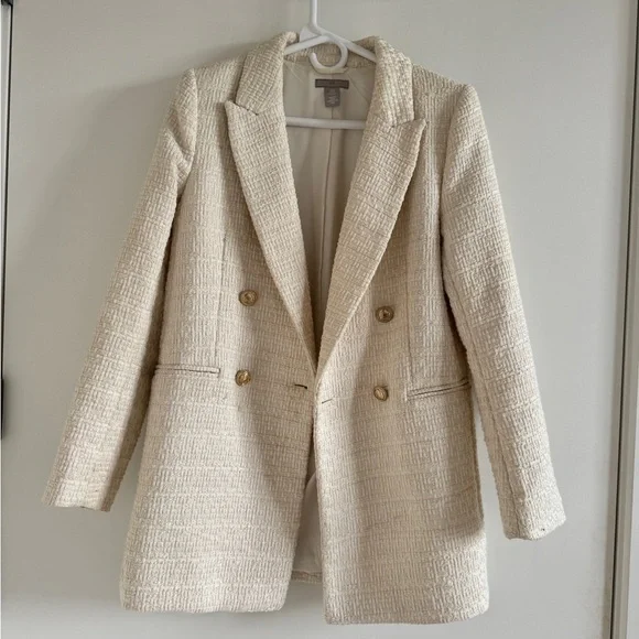 H&M Fashion tweed jacket long H&M - Picture 2 of 8